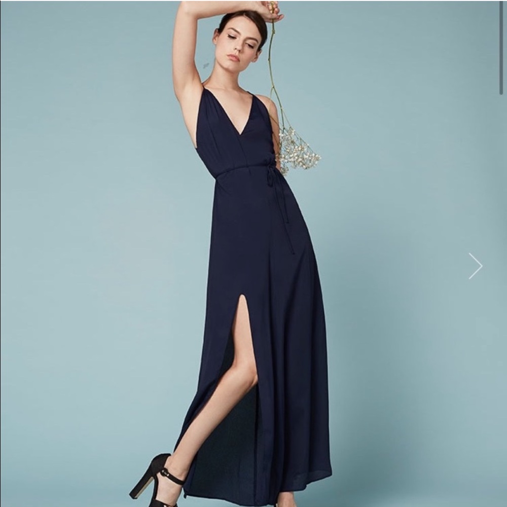 Reformation Citrine Maxi Dress in Sapphire